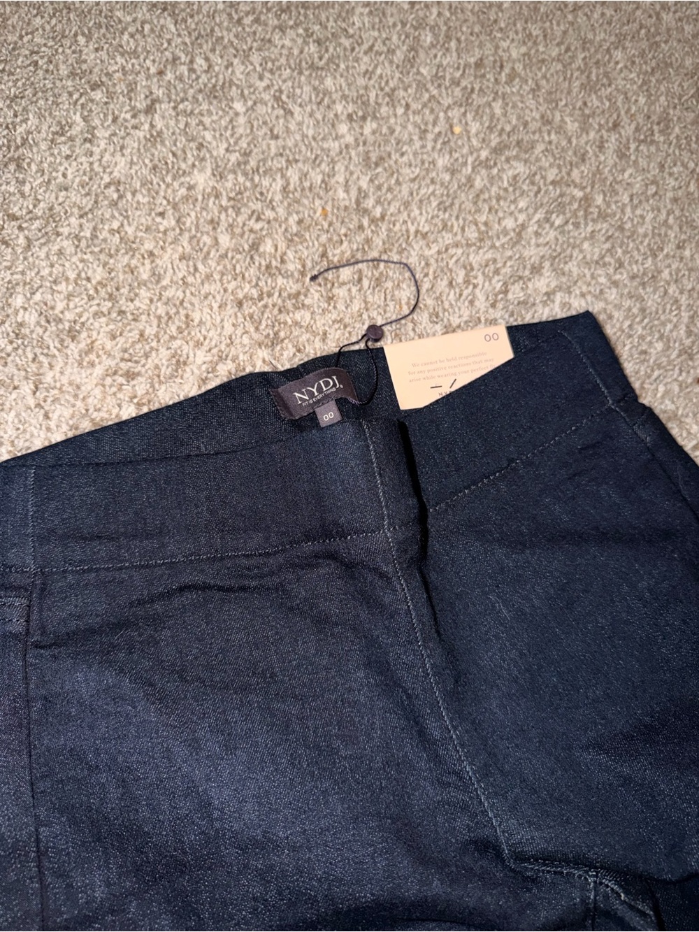 Women's High-Rise Straight Dark Navy Jeans